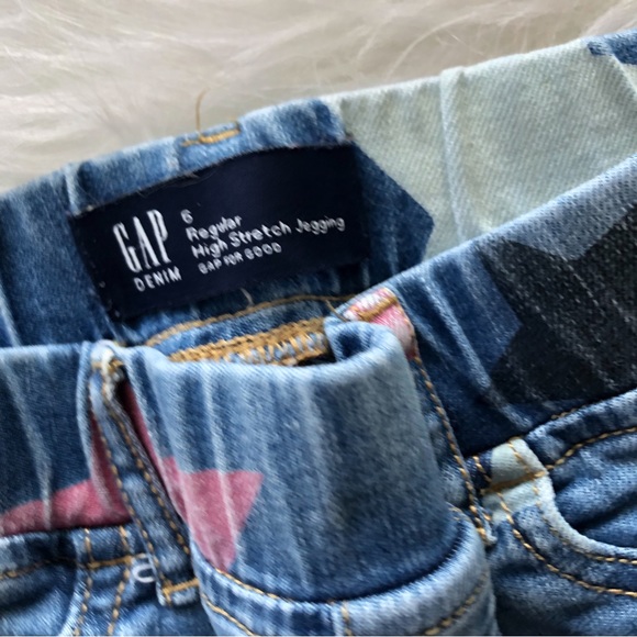 Bundle Girls Gap Jegging Jeans and Cold Shoulder Top - Picture 3 of 4